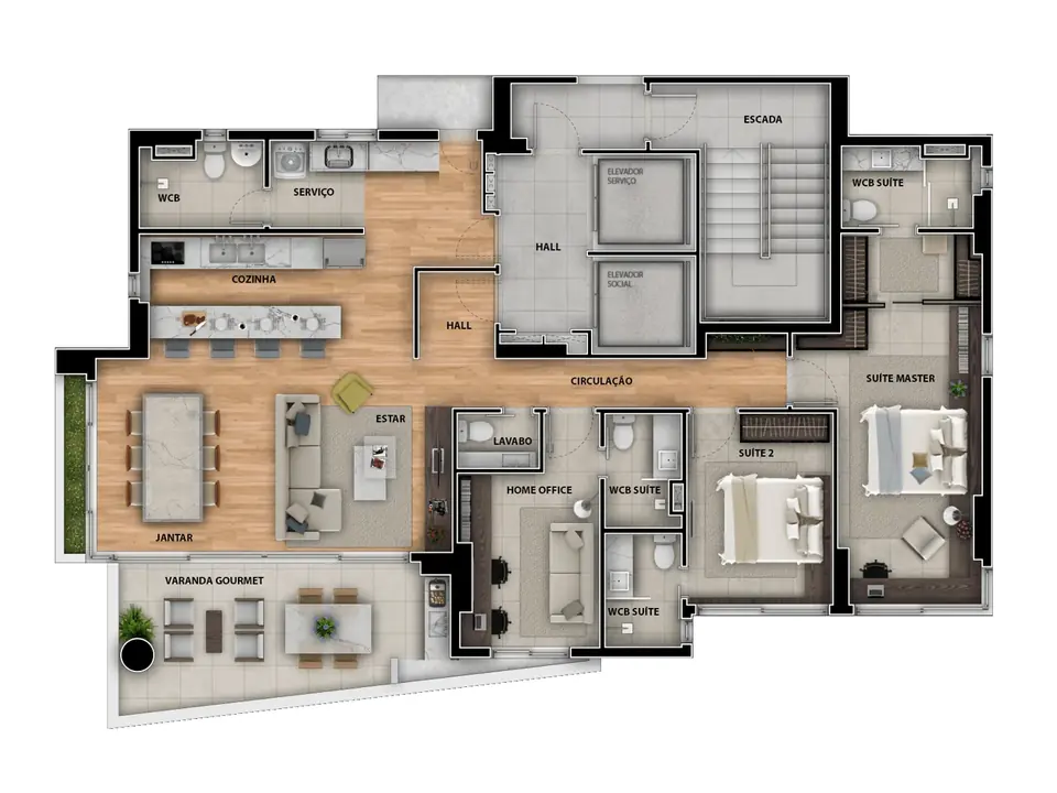 360 House: planta