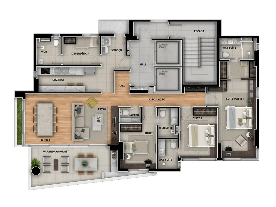 360 House: planta