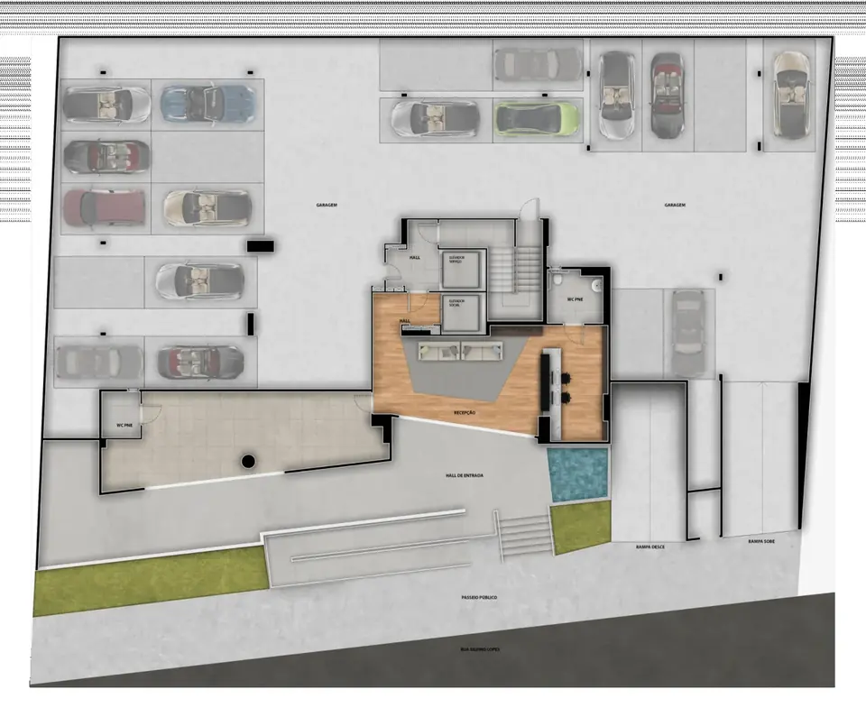 360 House: planta