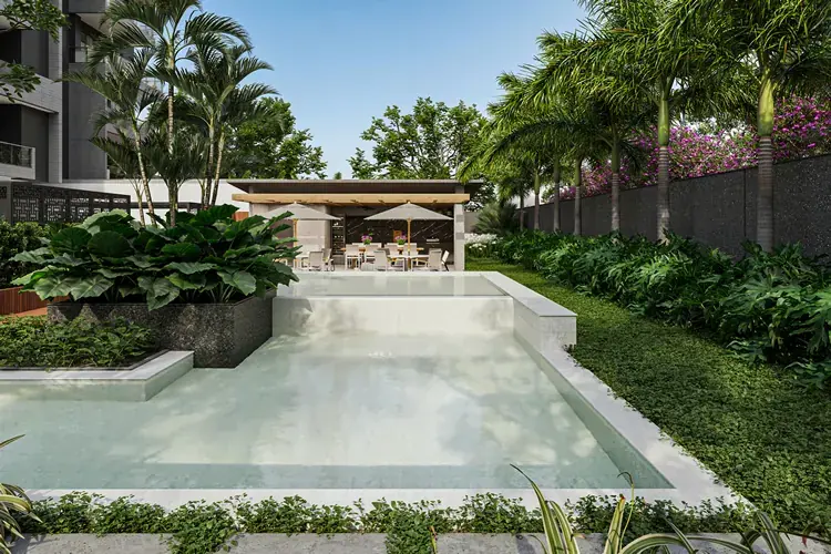 Residencial Armorial: piscina