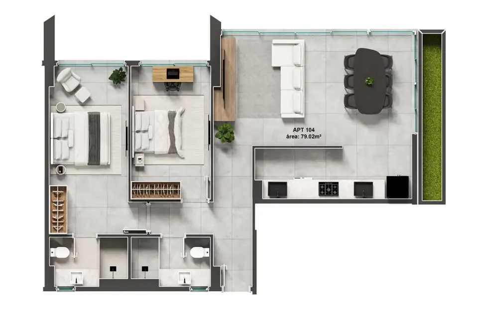 Arte Urban Design: planta