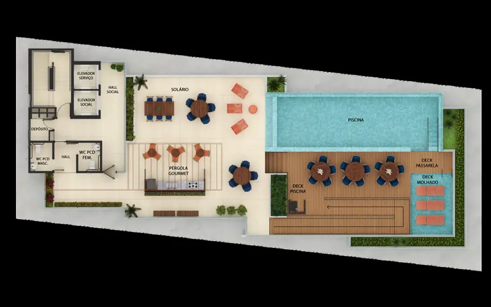 Atlantis New: planta