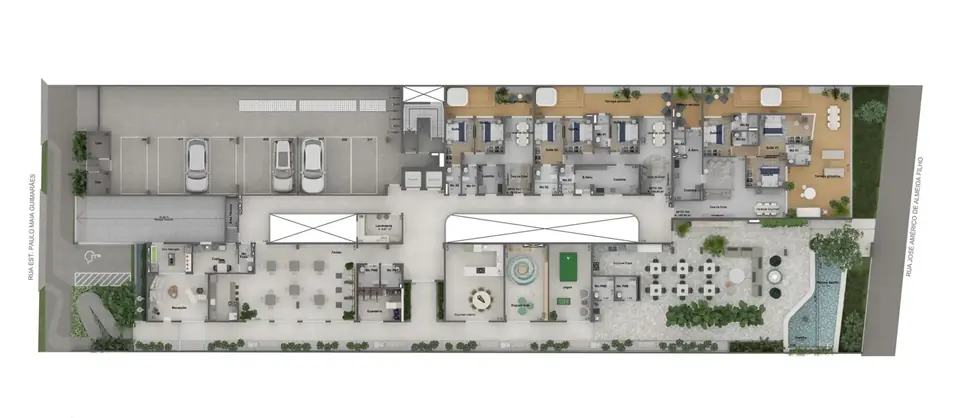 Residencial Belvedere: planta