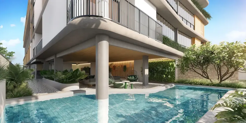 Residencial Belvedere: piscina