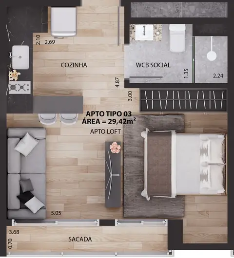 Compact Time: planta