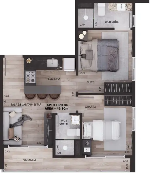 Compact Time: planta