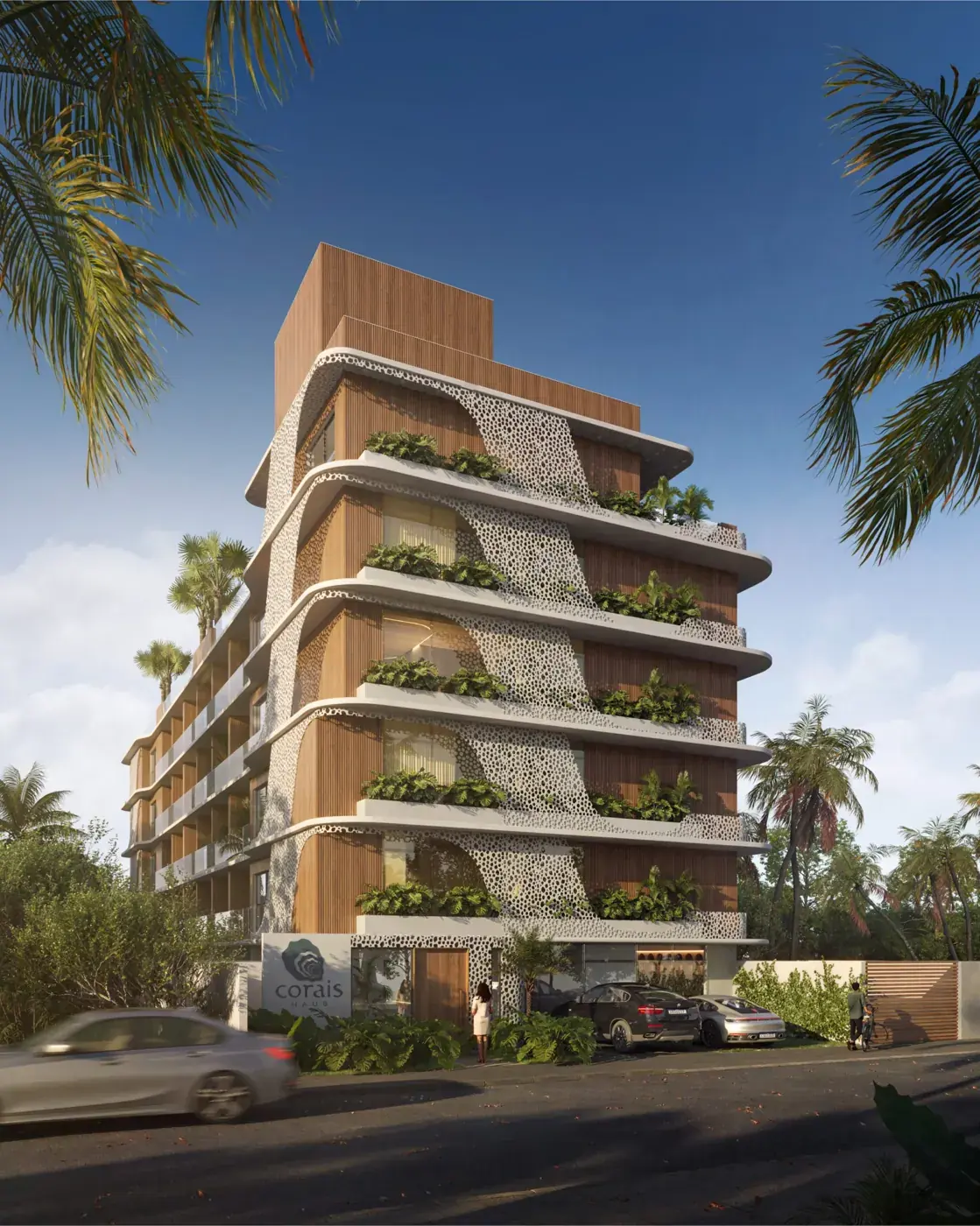 Corais Haus: fachada