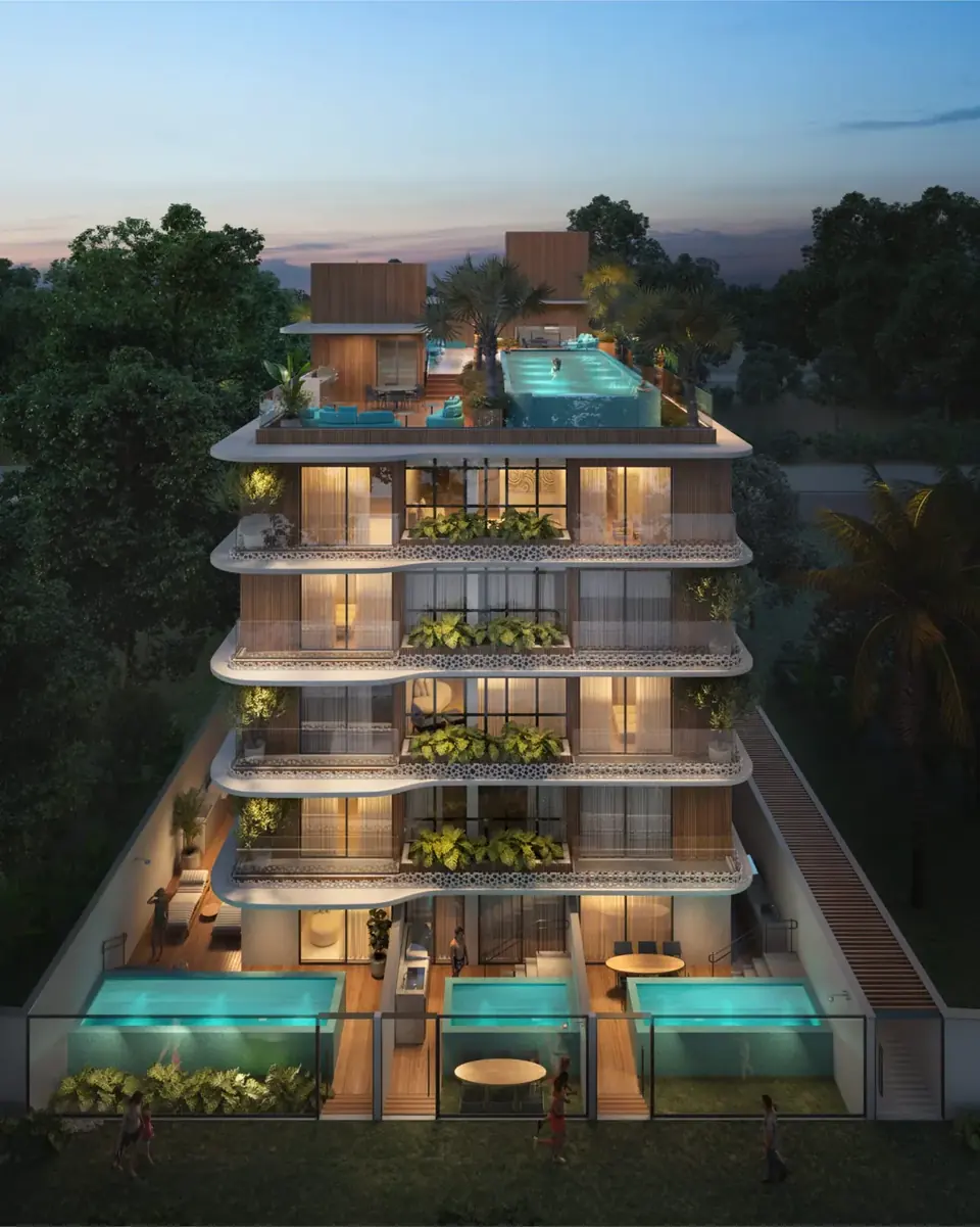 Corais Haus: fachada