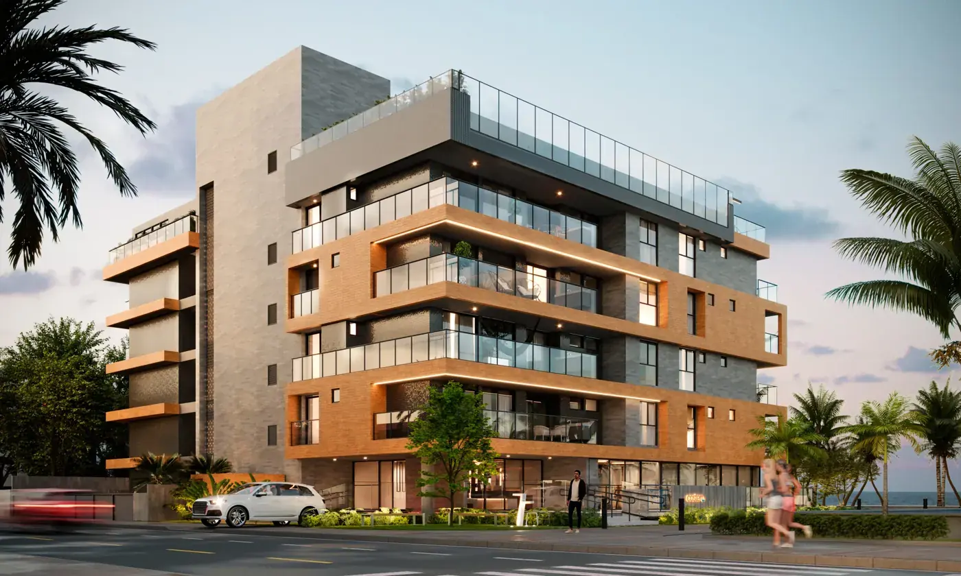Residencial Costero: fachada