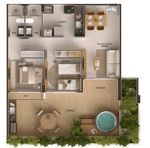 EQ Summer: planta