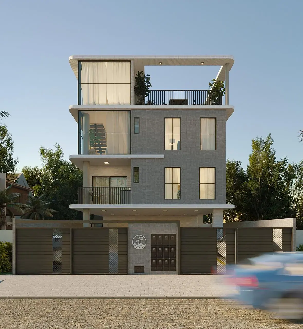 Malibu Beach House: fachada