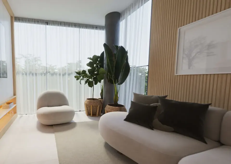 Malibu Beach House: decorado
