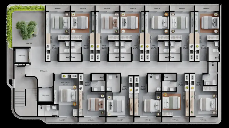 Mares Seaview: planta