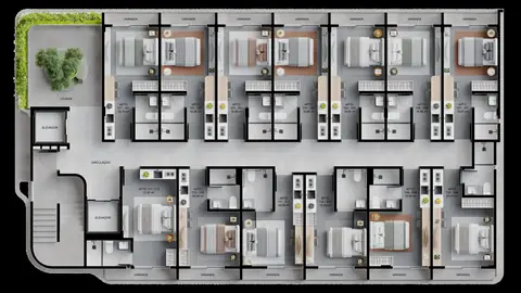 Mares Seaview: planta