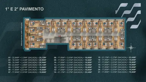 Marítimo: planta