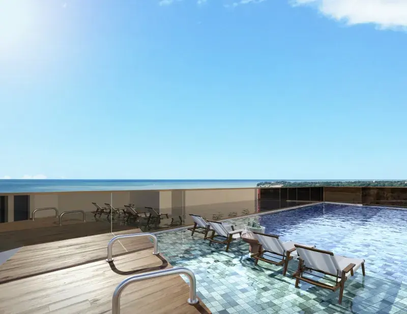 Flat Newwave: piscina