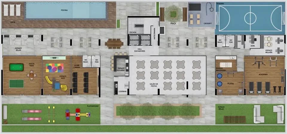 Ocean Beach Residence: lazer
