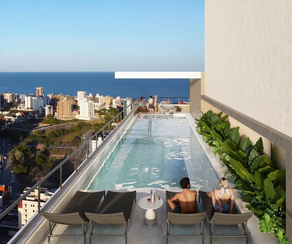 Parque Lispector: piscina