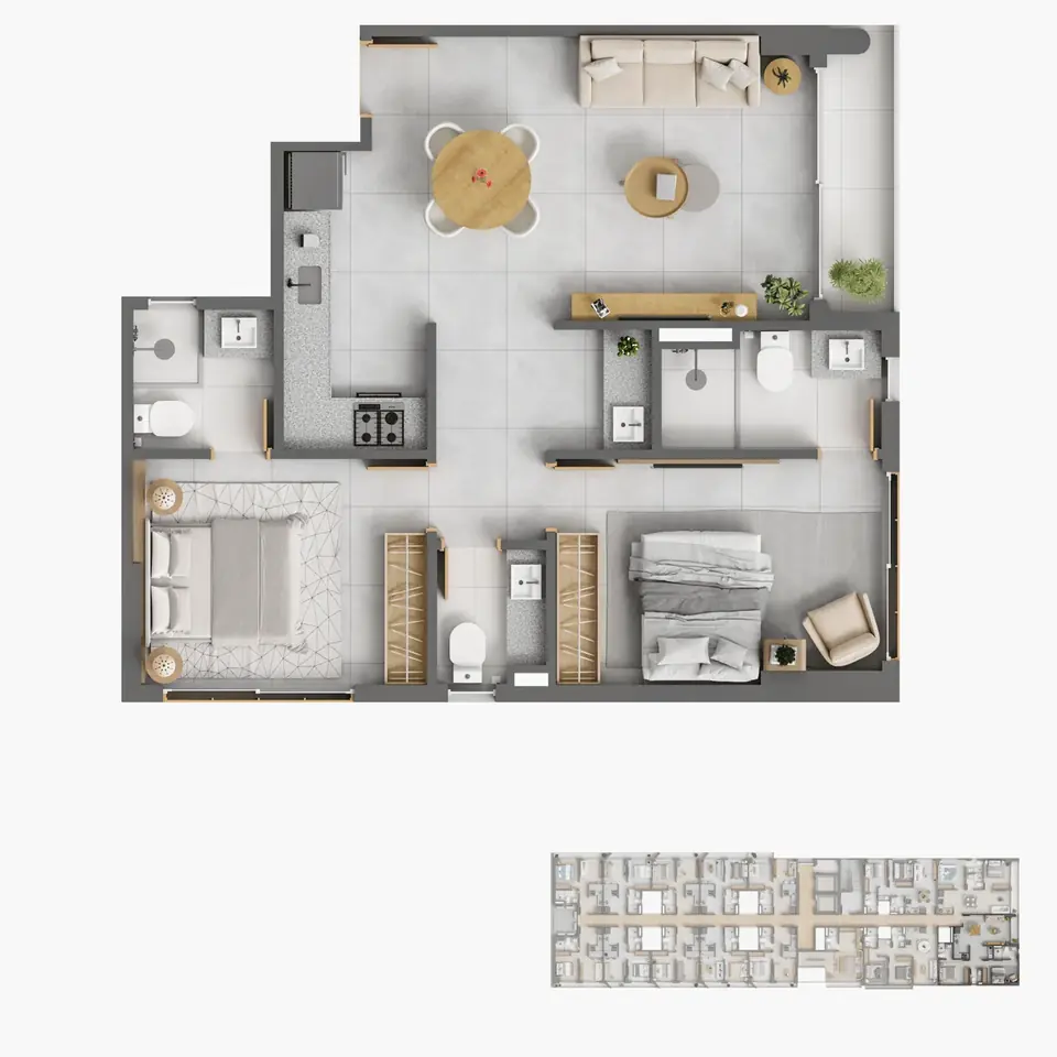 Saline Urban Design: planta