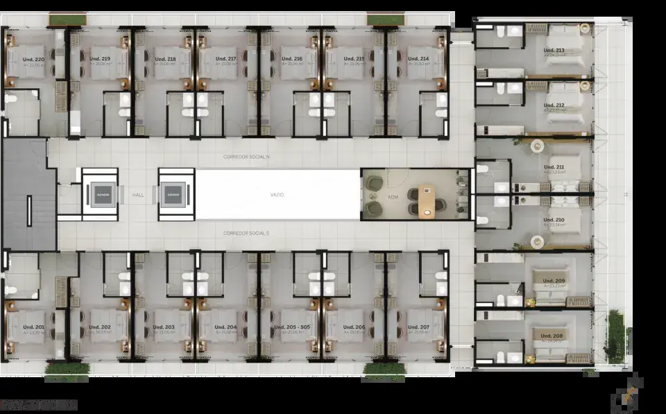 Sand Park: planta