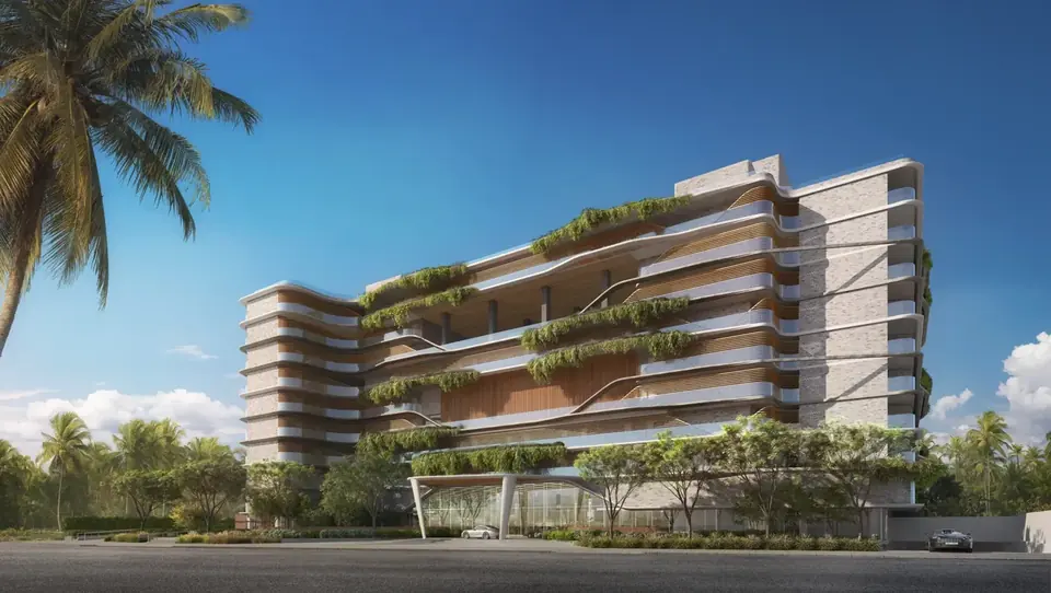 Setai Beach Resort & Residences: fachada