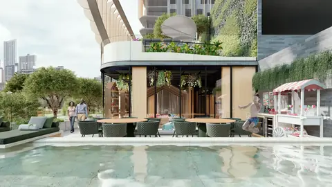 Setai Miraj: piscina