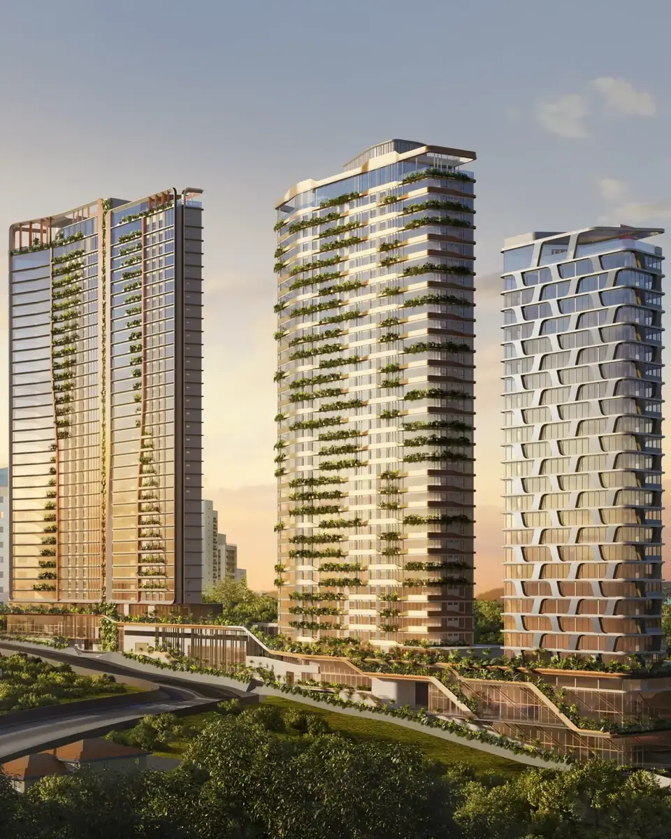 Setai Residences Design by Pininfarina: fachada