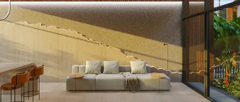 Tekoá por Bauten: sala