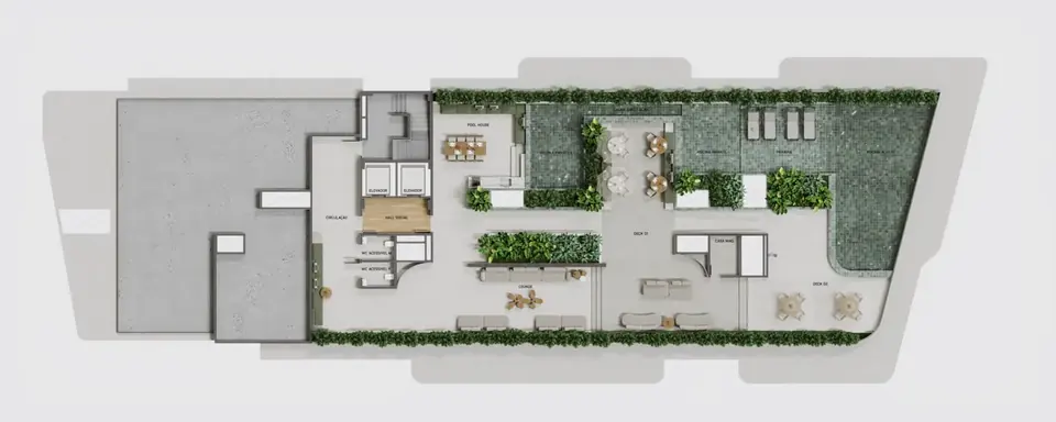 Veleiro Urban Design: planta