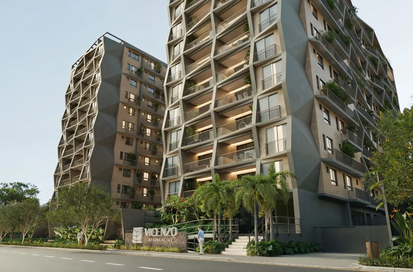 Vicenzo Residencial: fachada